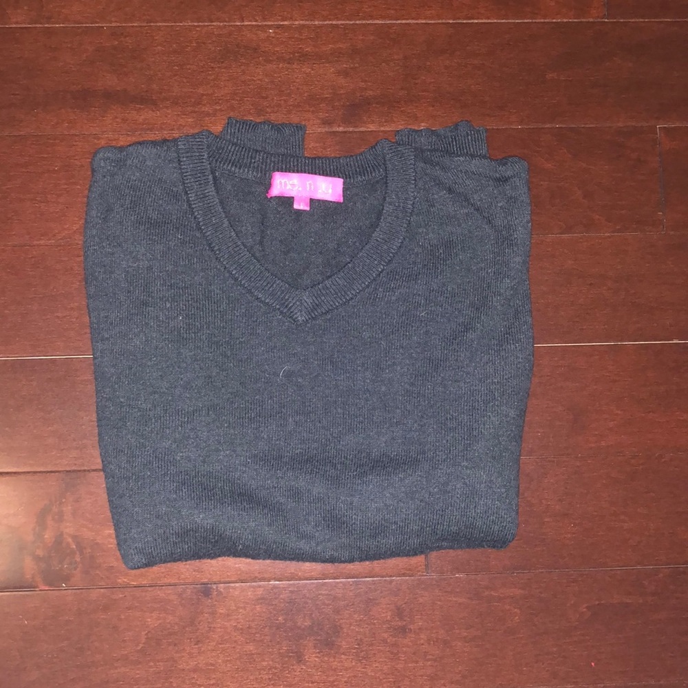 Gray menu sweater size children’s large adult small
